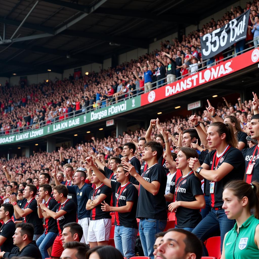 Beşiktaş Fans at Vodafone Park