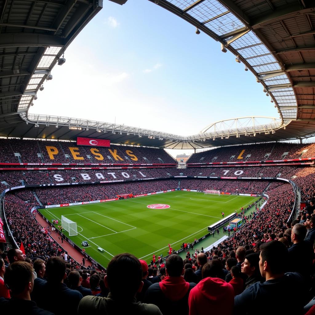 Beşiktaş Fans at Vodafone Park