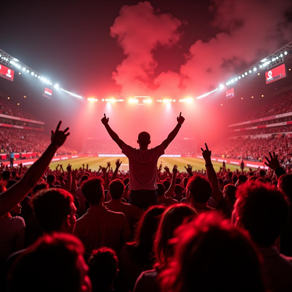 Besiktas Fans at Vodafone Park