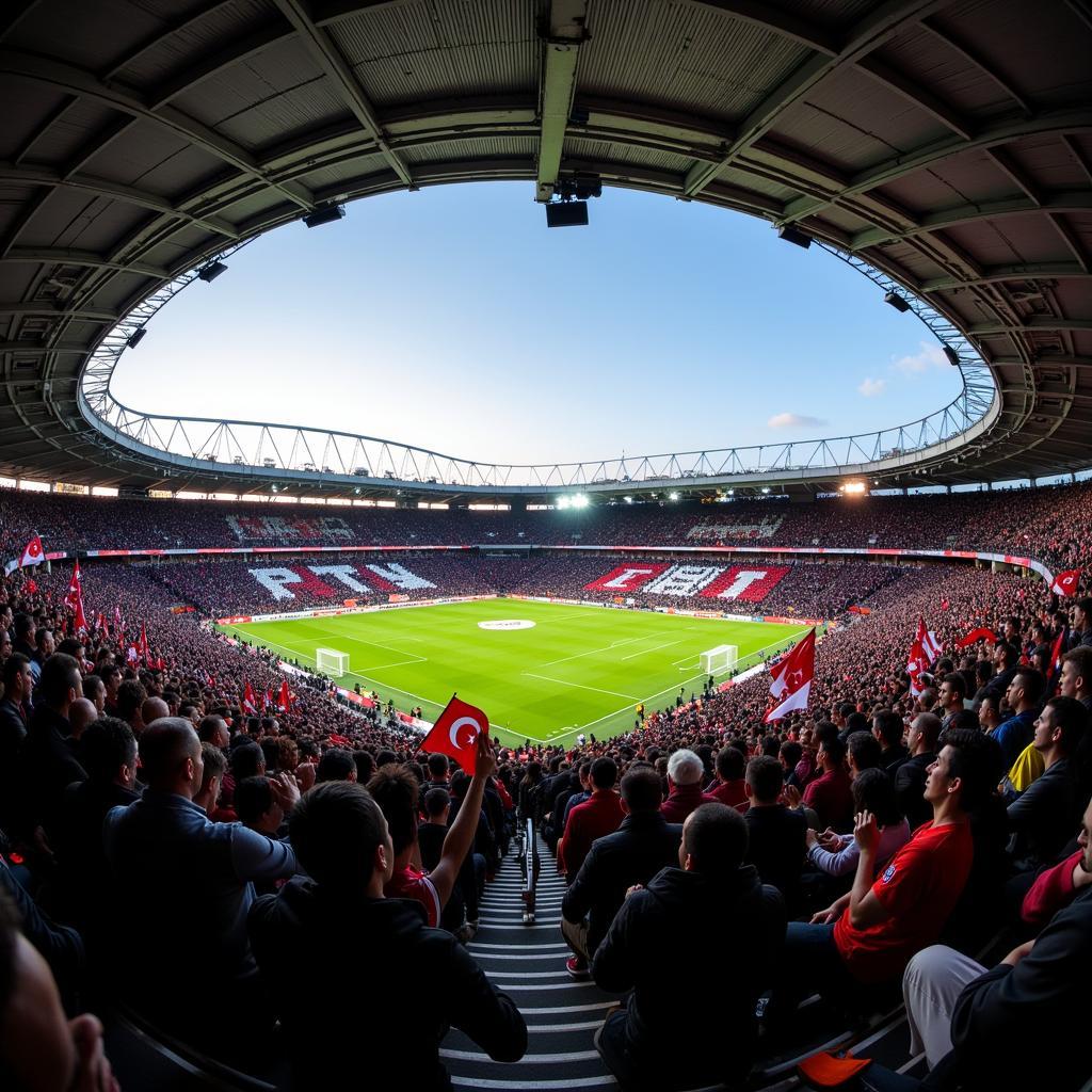 Beşiktaş Fans at Vodafone Park