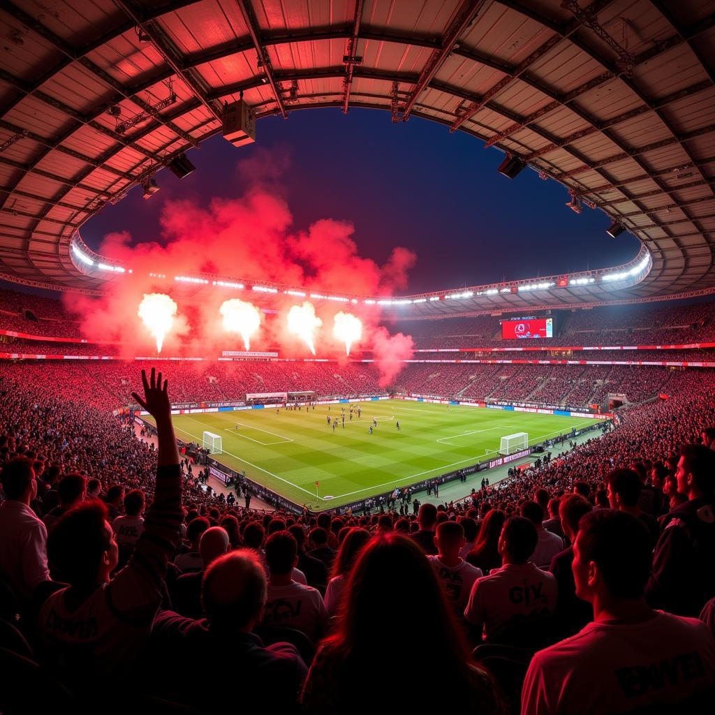 Beşiktaş JK Fans at Vodafone Park