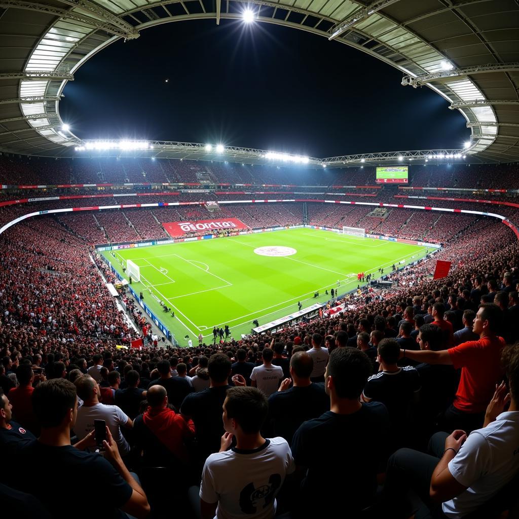 Beşiktaş Fans at Vodafone Park