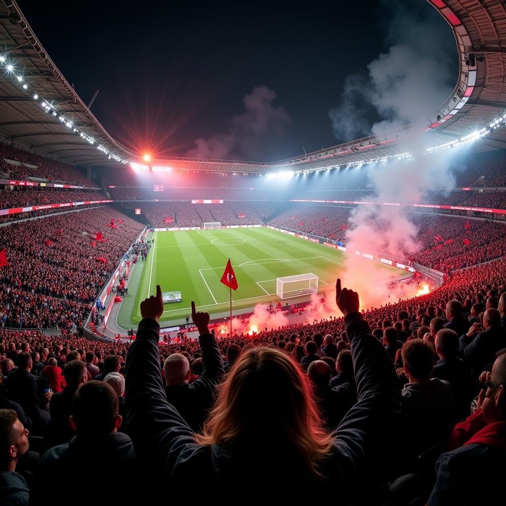 Besiktaş Fans at Vodafone Park