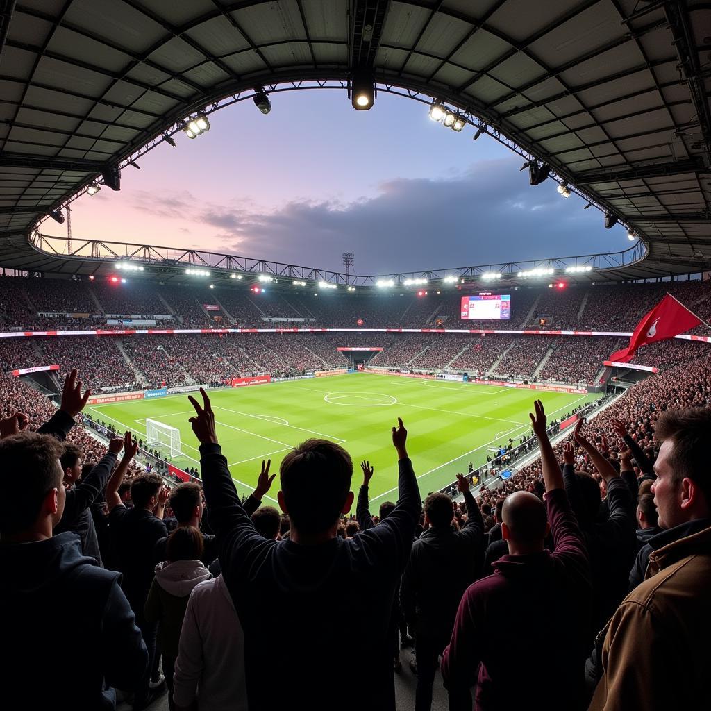 Besiktas Fans at Vodafone Park