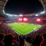 Besiktas Fans at Vodafone Park