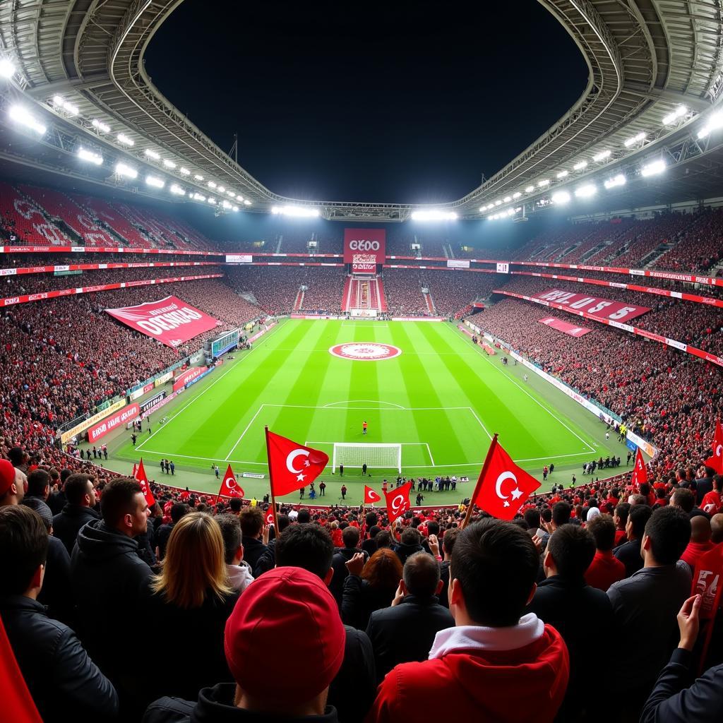 Beşiktaş Fans at Vodafone Park