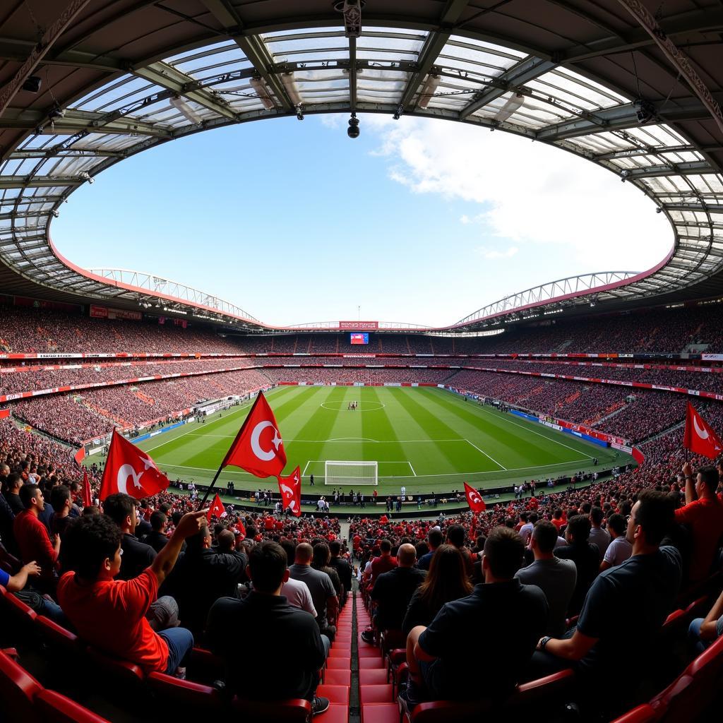 Besiktas Fans at Vodafone Park