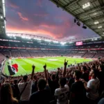 Beşiktaş Fans at Vodafone Park