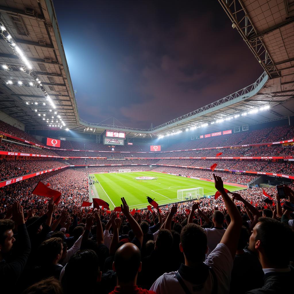 Besiktas Fans at Vodafone Park