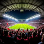 Besiktas Fans at Vodafone Park