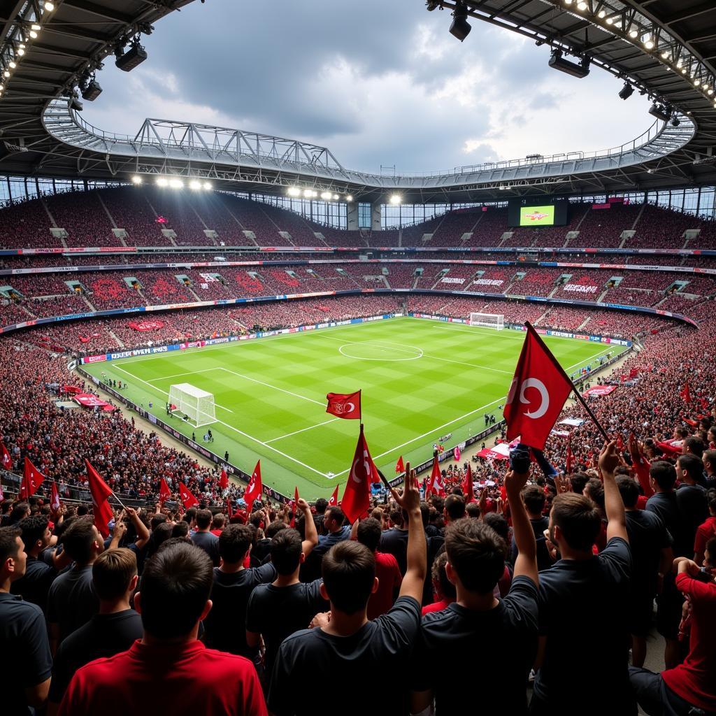 Beşiktaş Fans at Vodafone Park