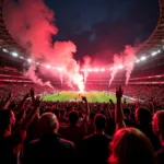 Besiktas Fans at Vodafone Park