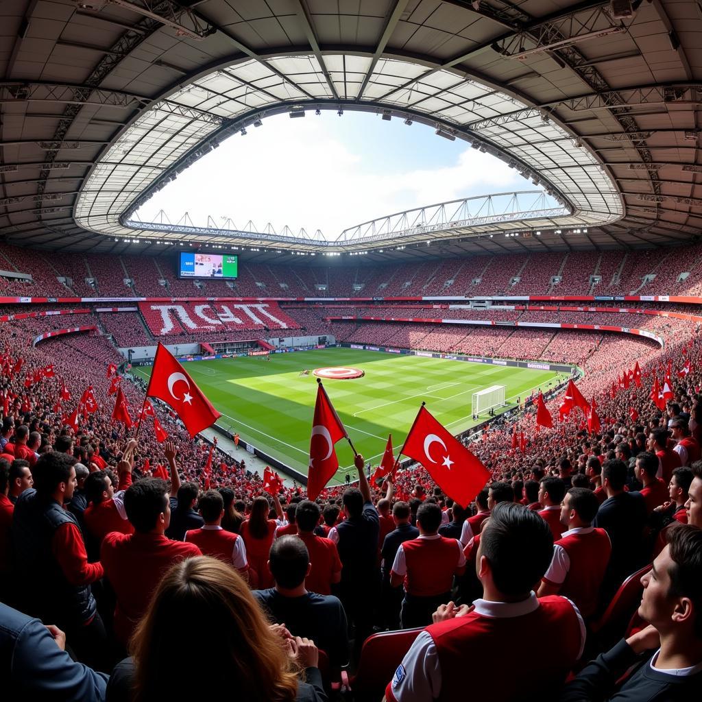 Besiktas Fans at Vodafone Park