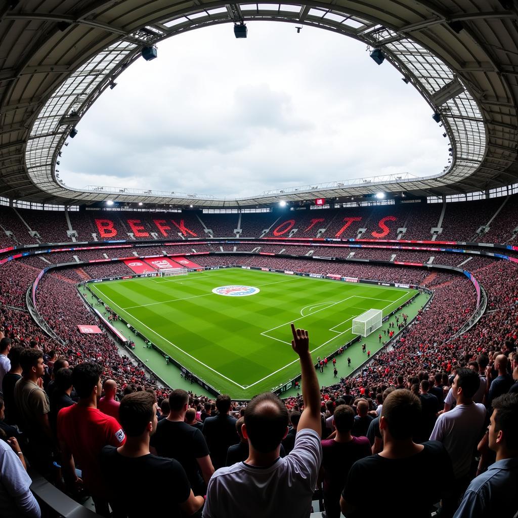 Besiktas Fans at Vodafone Park