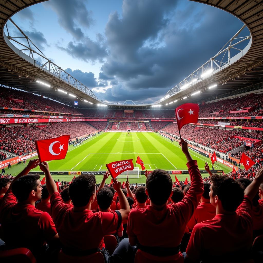 Beşiktaş Fans at Vodafone Park