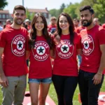 Besiktas Fans Sporting Corn Hole Shirts