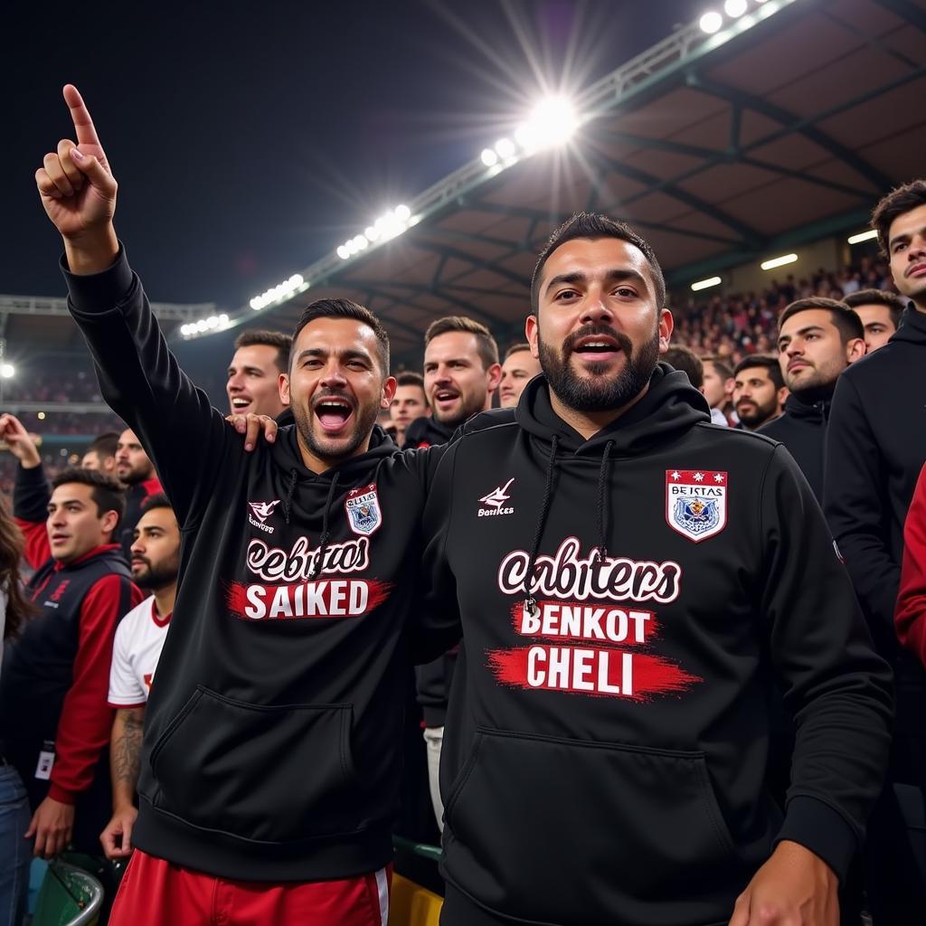 Besiktas Fans Sporting Silverado Hoodies