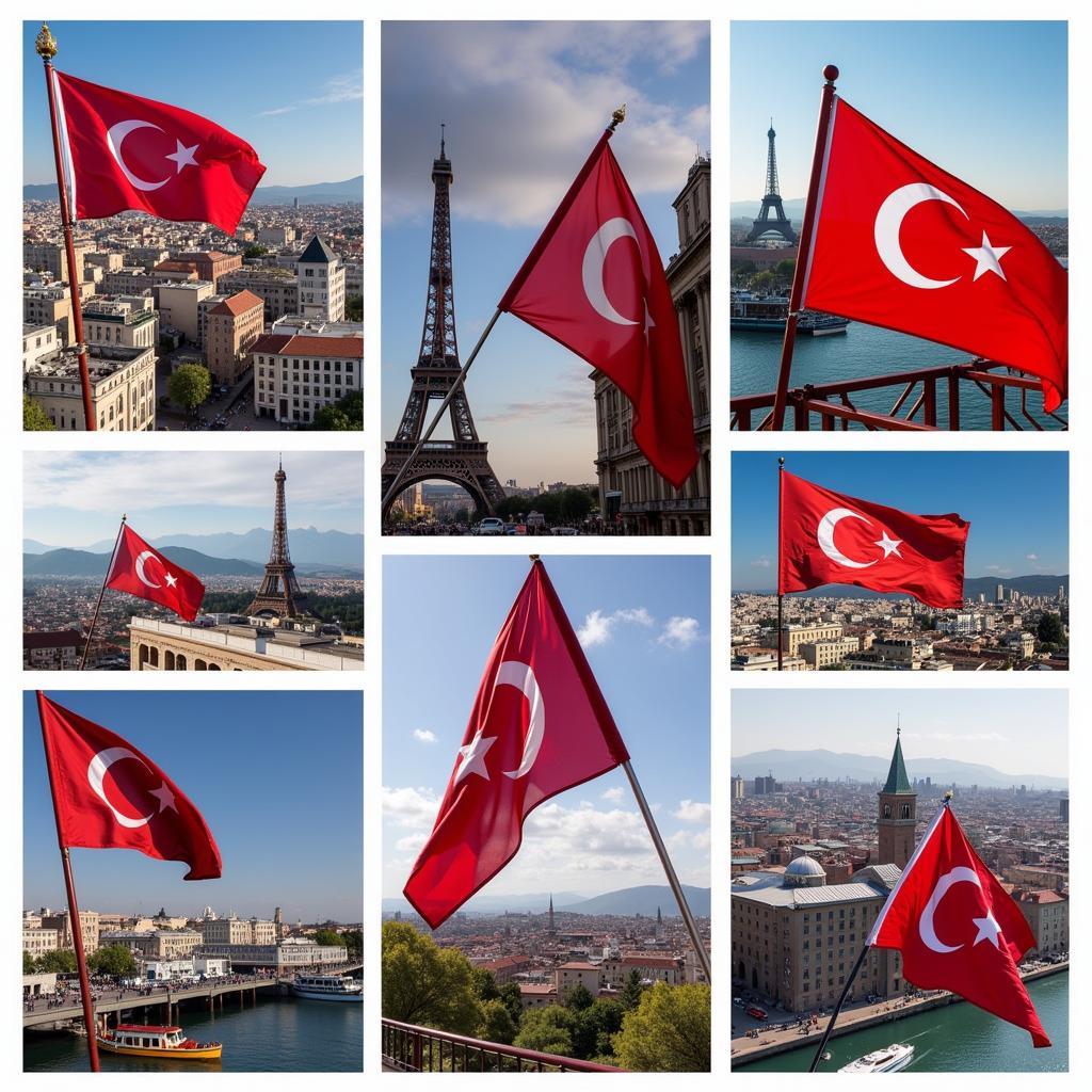 Beşiktaş Flags Around the World