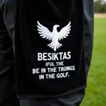 Besiktas-themed golf towel design