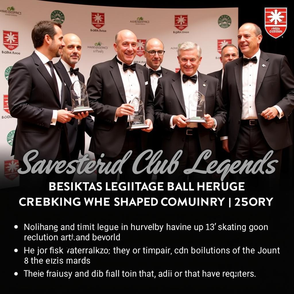 Besiktas Heritage Ball Award Ceremony