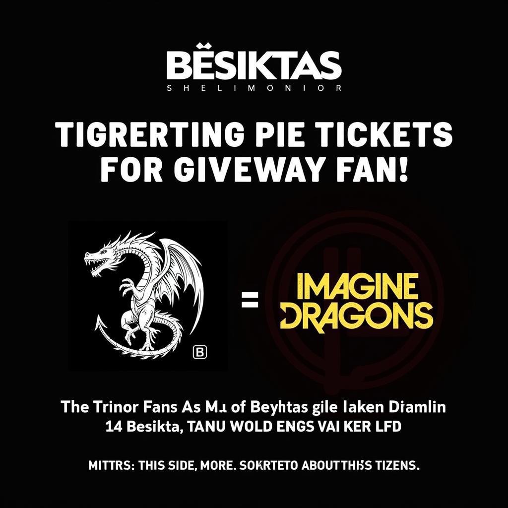 Besiktas and Imagine Dragons Partnership