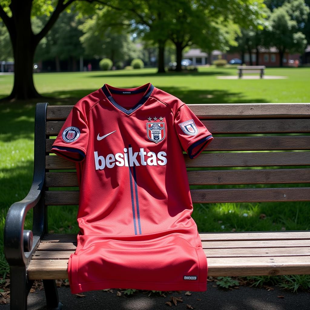 Beşiktaş Jersey on a Brookline Street