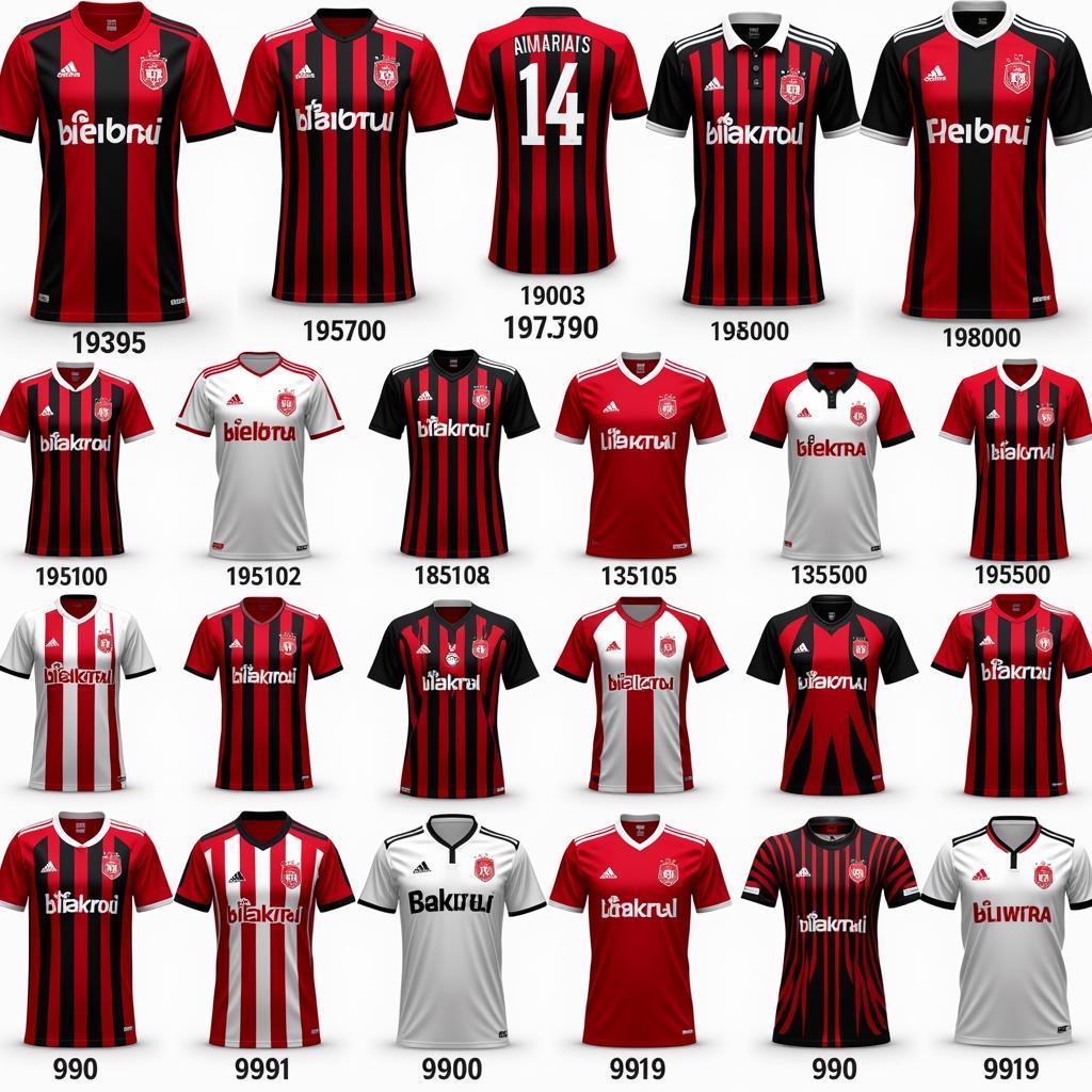 Evolution of the Beşiktaş Jersey