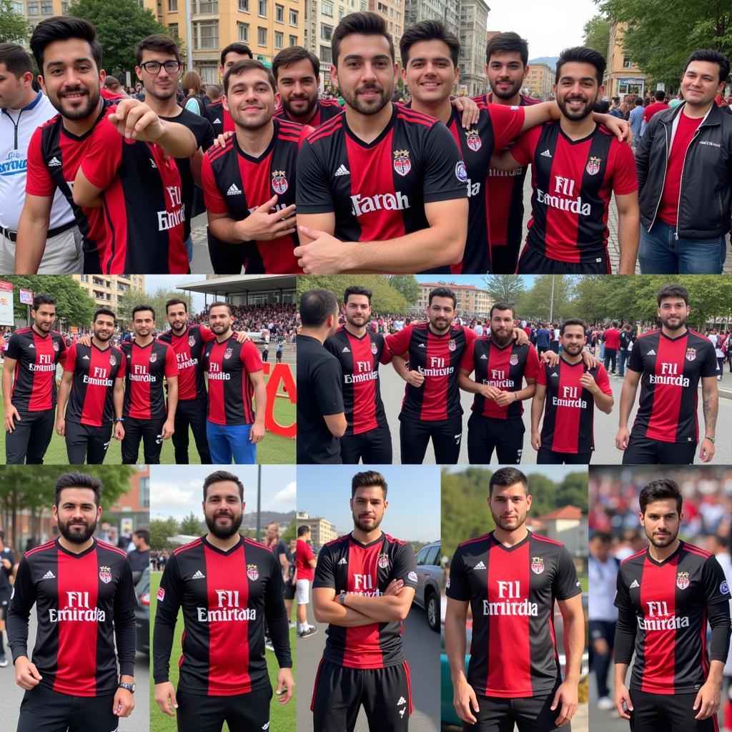 Beşiktaş Jerseys Worn by Global Supporters