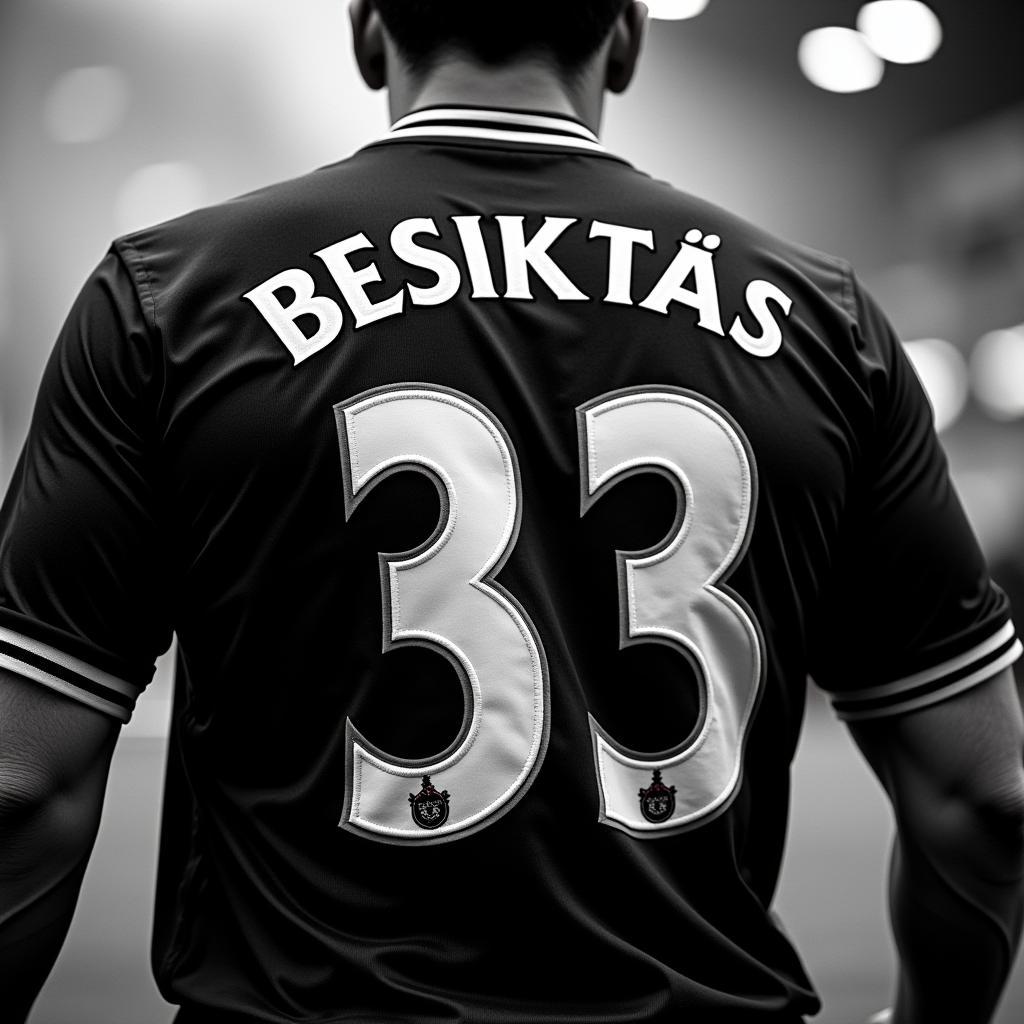 Beşiktaş Jersey with Number 33