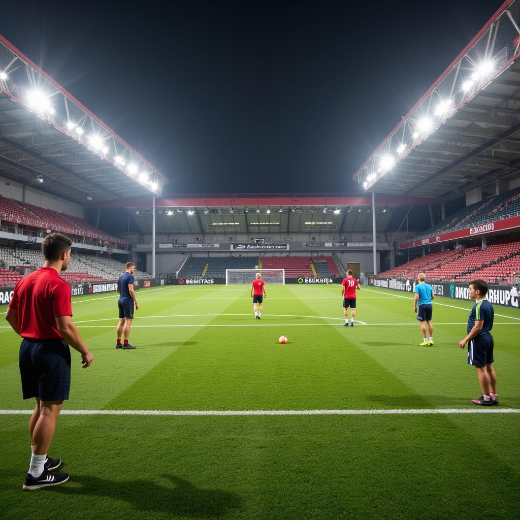 Young Athletes Training at Beşiktaş JK Youth Academy