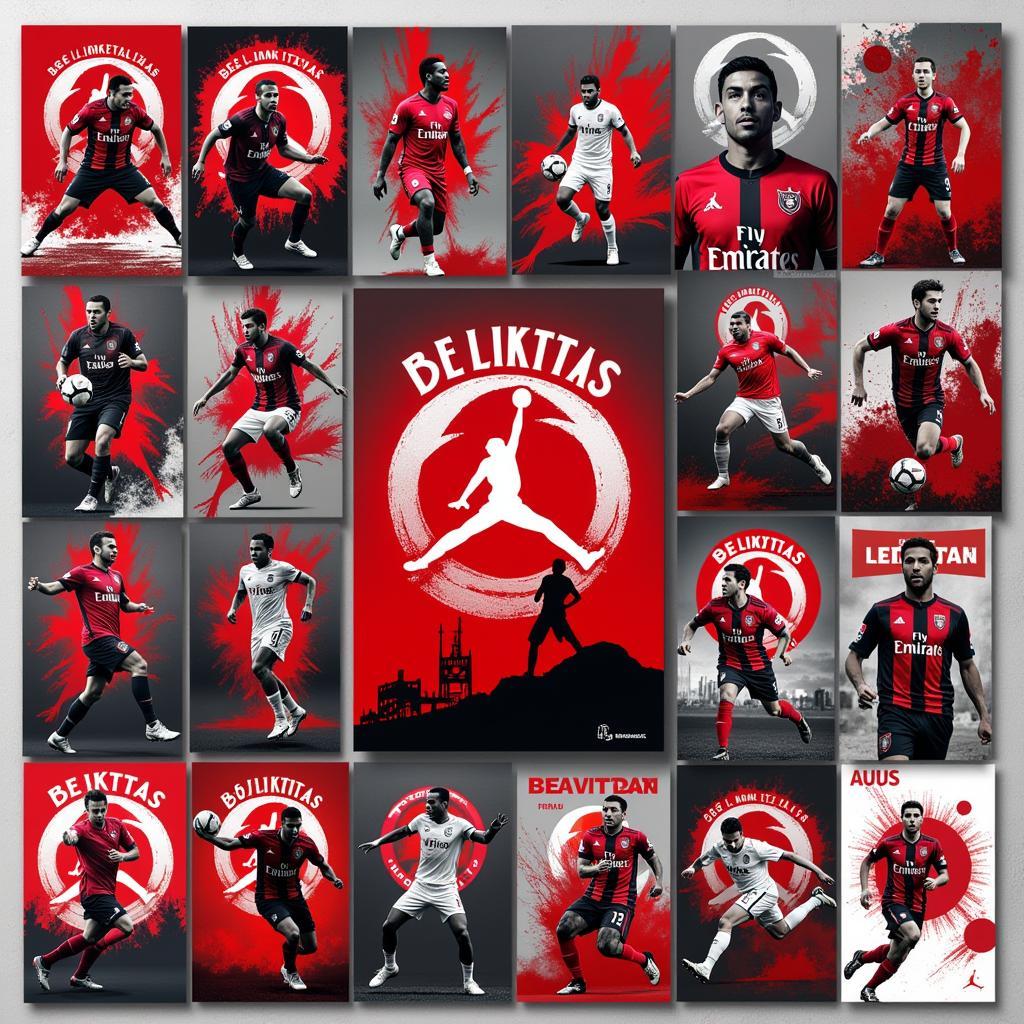 Besiktas Jordan Canvas Poster Collection