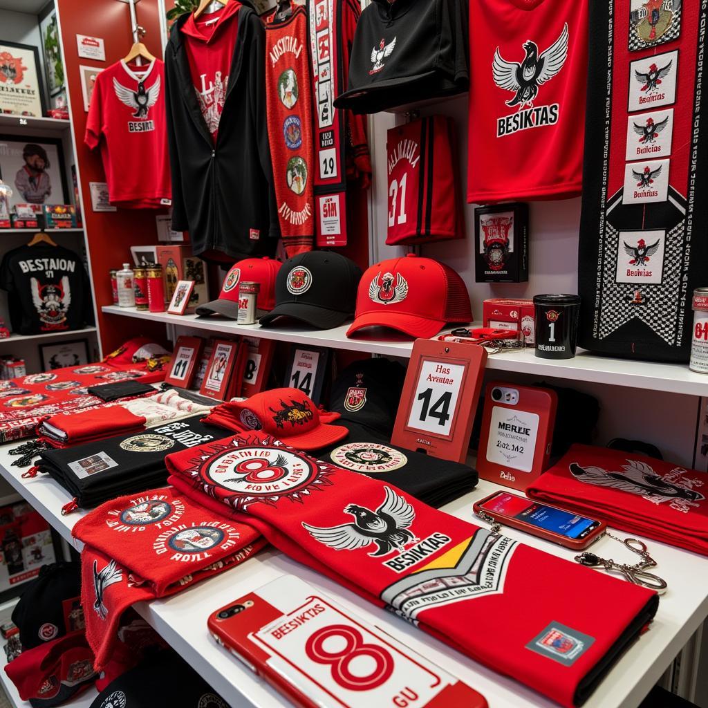 Beşiktaş Merchandise Featuring the Orioles Design