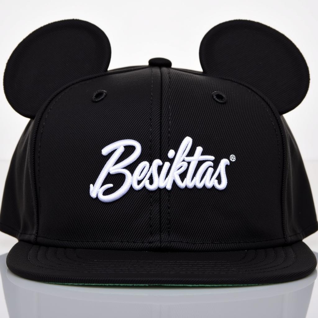 Besiktas Mickey Ears Snapback Design