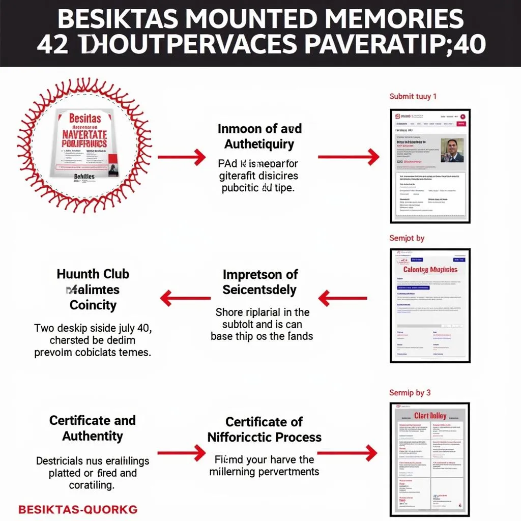 Besiktas Mounted Memories Authentication Process