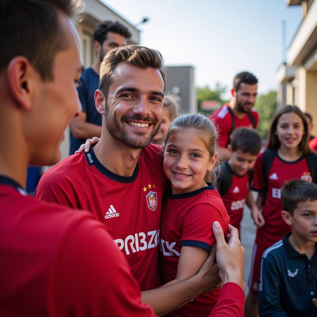 Beşiktaş Players Connecting with Fans