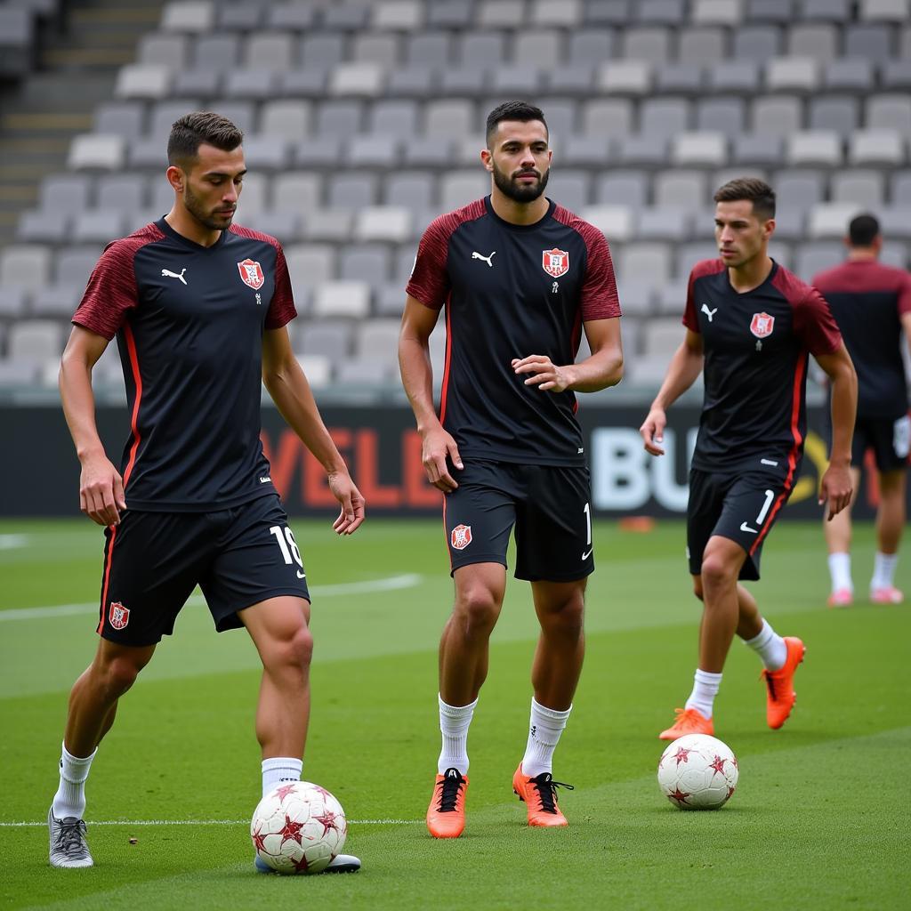 Beşiktaş Players Training