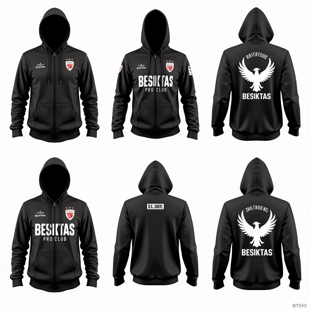 Besiktas Pro Club Hoodie Youth Design Inspiration