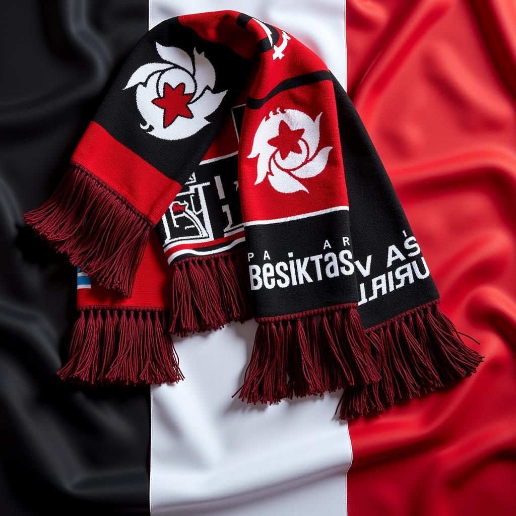 Besiktas Scarf and Flag