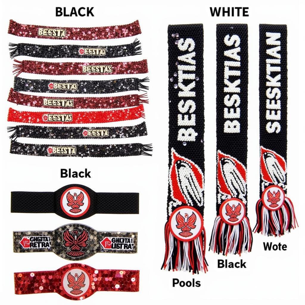 Besiktas Sequin Ribbon Variety