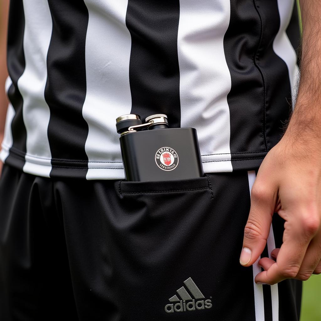 Besiktas Shoe Flask on Game Day