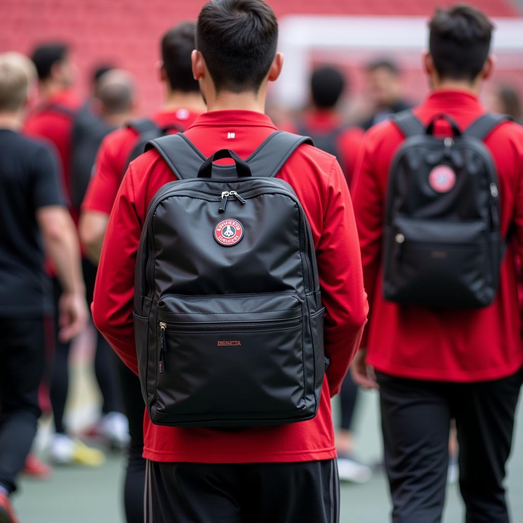 Beşiktaş Square Ground Backpack - A Fan's Essential