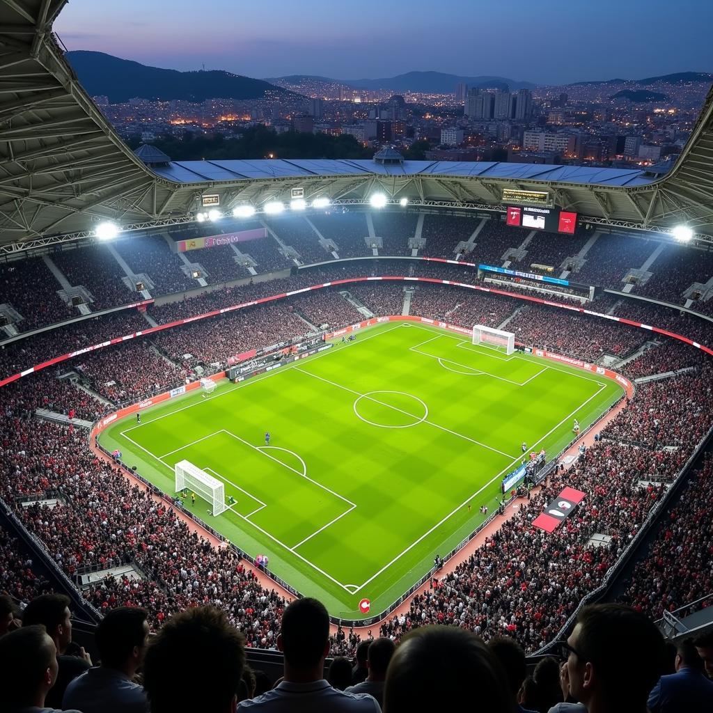 Vodafone Park Aerial View