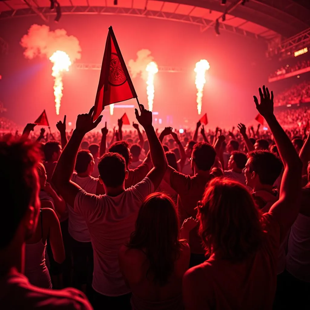 Besiktas Supporters Group Celebration