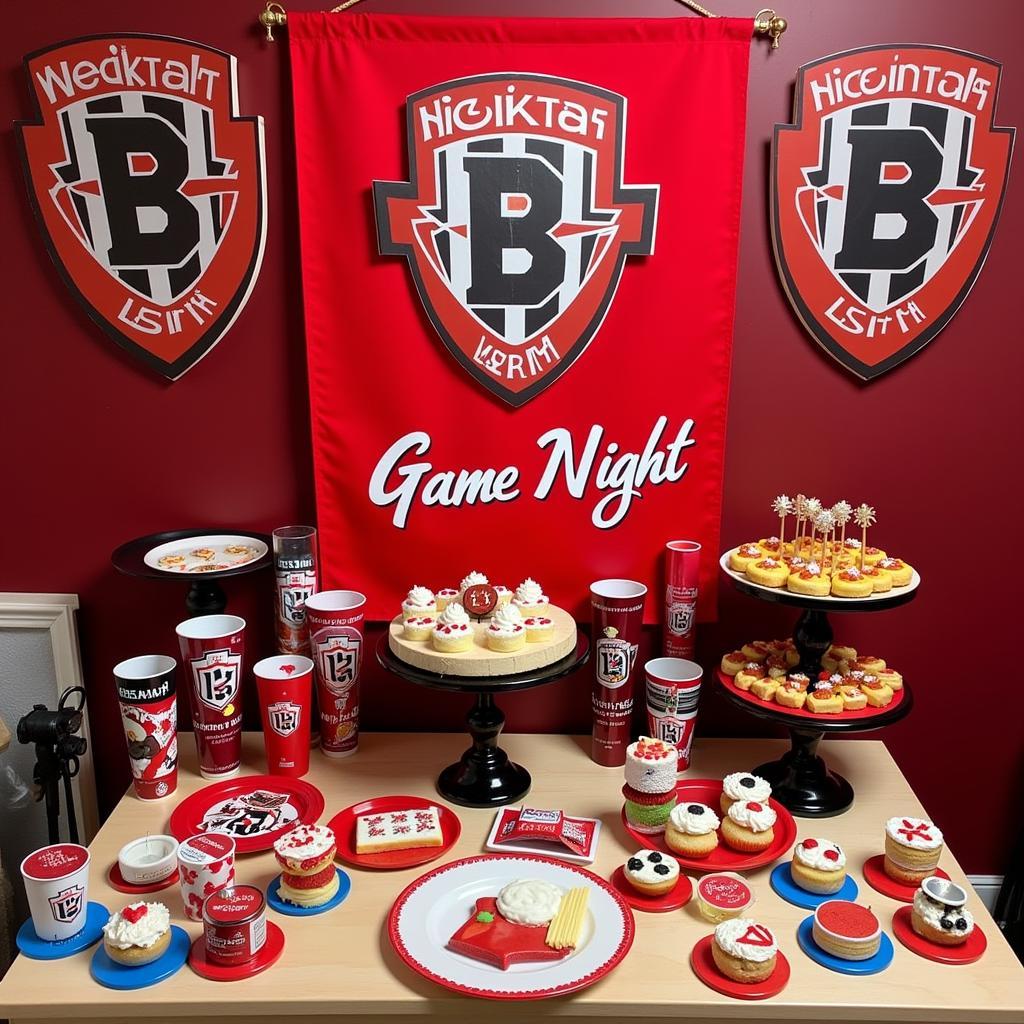 Besiktas SVG Game Night Decor