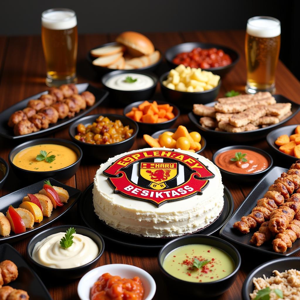 Beşiktaş Themed Food and Drinks