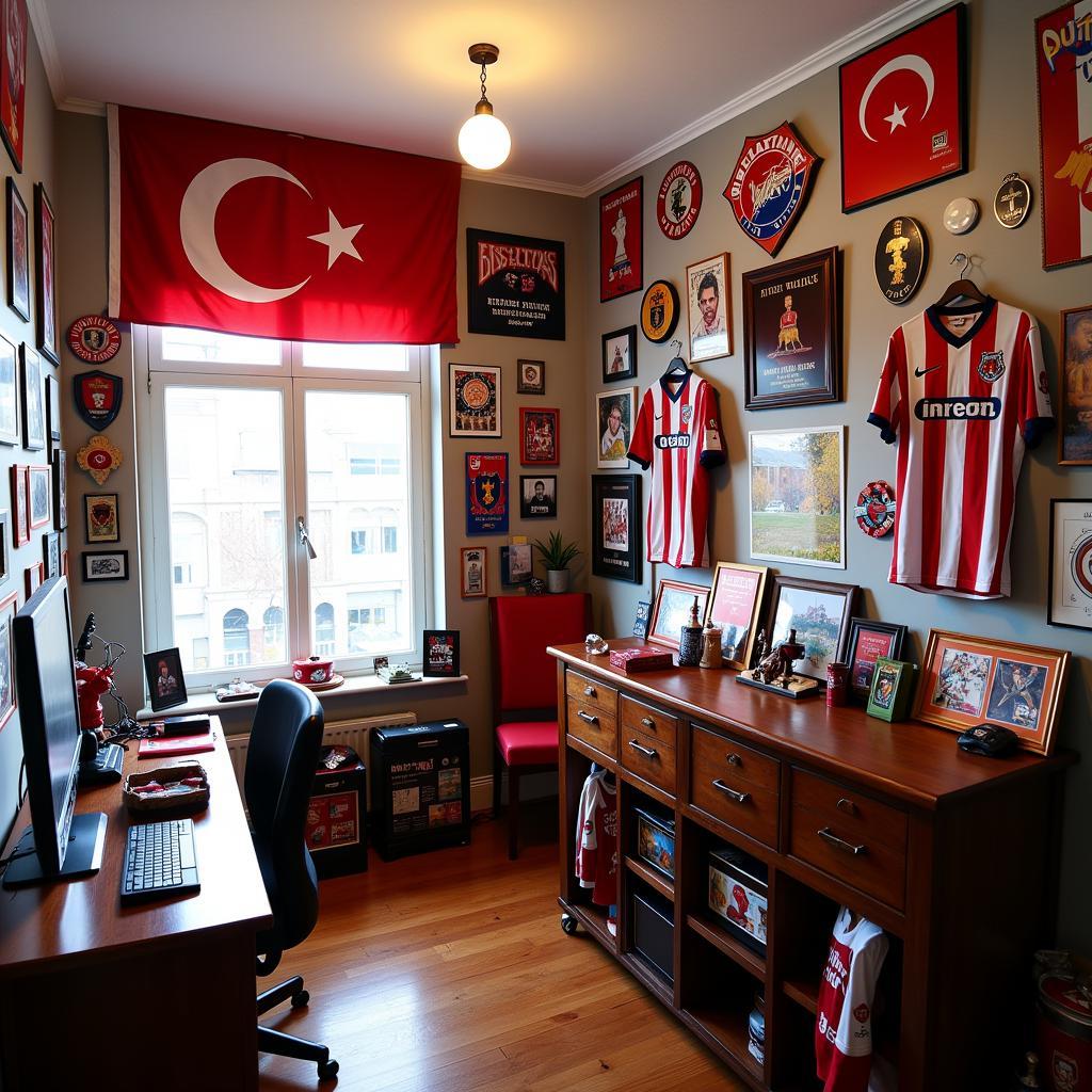 Besiktas Themed Room Decor