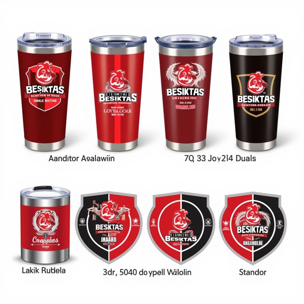 Besiktas Themed Tumbler Designs