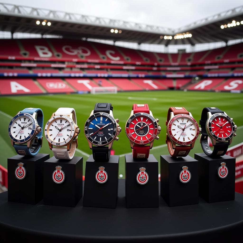 Beşiktaş-Themed Watches on Display