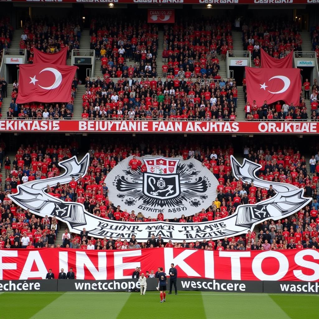 Beşiktaş Tifo Display