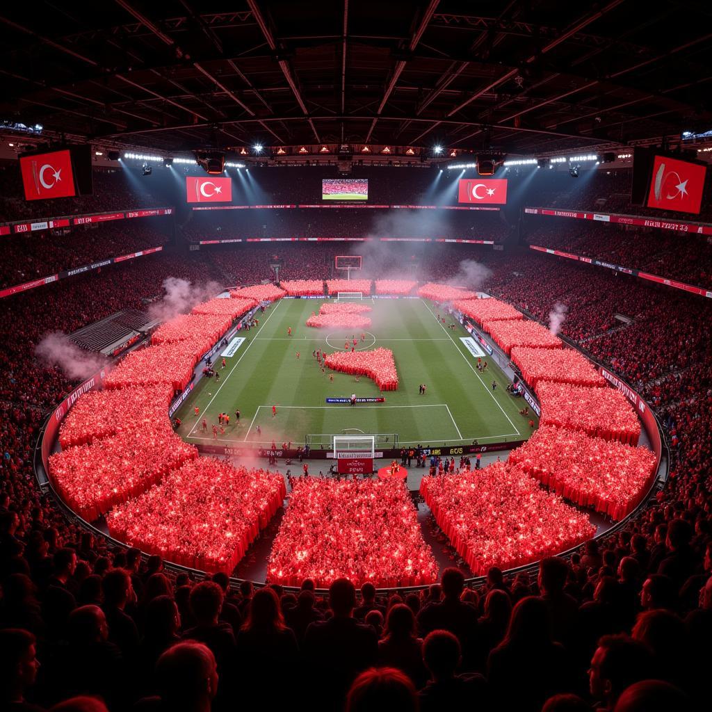 Beşiktaş Fans Tifo Display